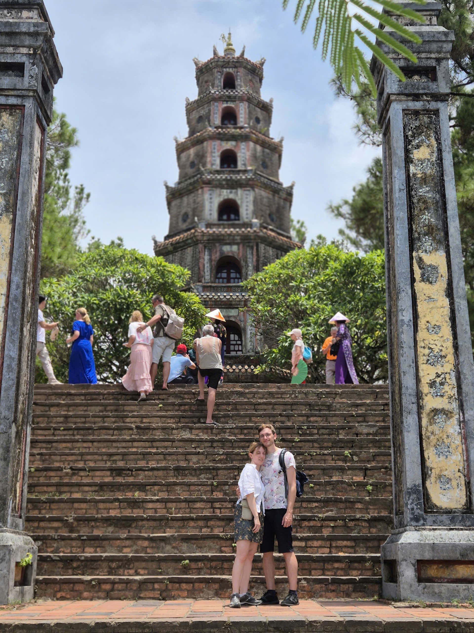 Thien Mu Pagoda on the Perfume River
